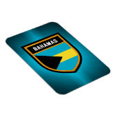 Bahamas Flag Magneet (Rechterzijde)