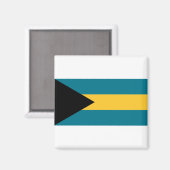 Bahamas Flag Magneet (Voorkant / Achterkant)