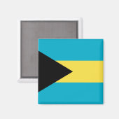 Bahamas Flag Magneet (Voorkant / Achterkant)