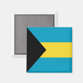 Bahamas Flag Magnet (Voorkant / Achterkant)