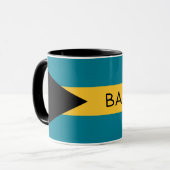 Bahamas Flag Mok (Voorkant links)