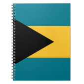Bahamas Flag Notitieboek (Voorkant)