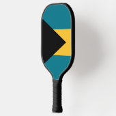 Bahamas Flag Pickleball Paddle (Links)