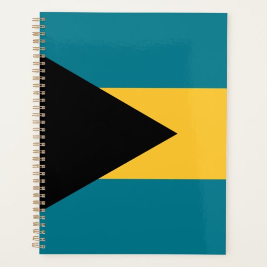 Bahamas Flag Planner (Voorkant)