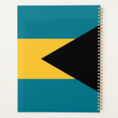 Bahamas Flag Planner (Achterkant)
