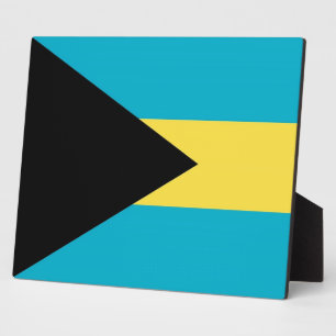 Bahamas Flag Plaque Fotoplaat