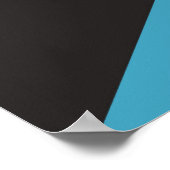 Bahamas Flag Poster (Hoek)