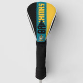 Bahamas Flag Prachtige Patriotic Golfheadcover (Voorkant)