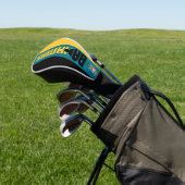 Bahamas Flag Prachtige Patriotic Golfheadcover (Insitu)