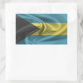 Bahamas Flag Rechthoekige Sticker (Tas)