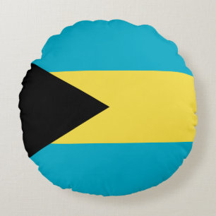 Bahamas Flag Rond Kussen