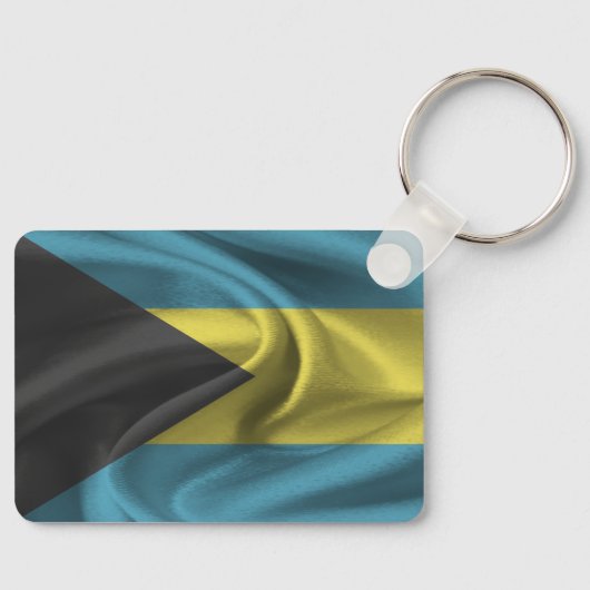 Bahamas Flag Sleutelhanger (Voorkant)