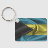 Bahamas Flag Sleutelhanger (Achterkant)