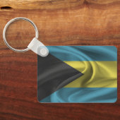 Bahamas Flag Sleutelhanger (Achterkant)