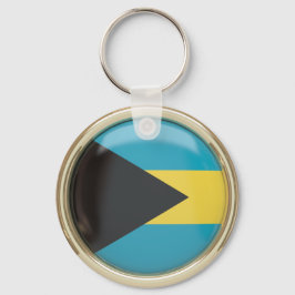 Bahamas Flag Sleutelhanger