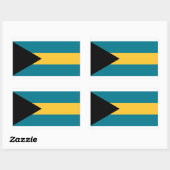 Bahamas Flag Sticker (Vel)
