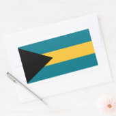 Bahamas Flag Sticker (Envelop)