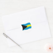 Bahamas Flag Sticker (Envelop)