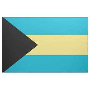 Bahamas Flag Stof