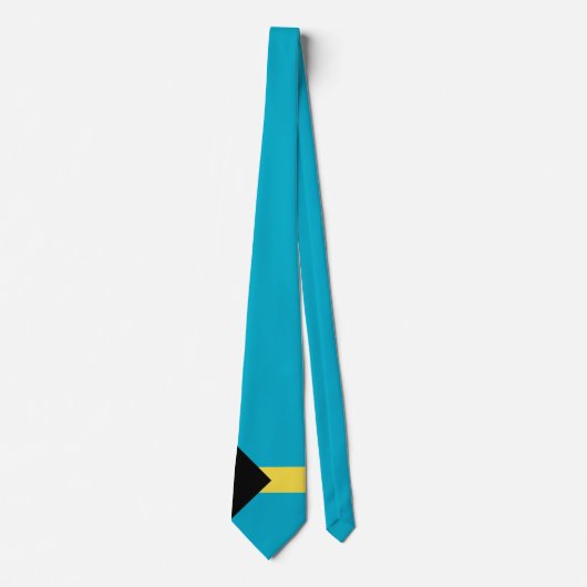Bahamas Flag Stropdas (Voorkant)