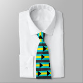 Bahamas Flag Stropdas (Gebonden)
