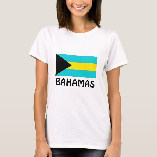 Bahamas Flag T-shirt (Voorkant)