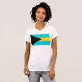Bahamas Flag T-shirt (Voorkant volledig)