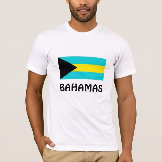 Bahamas Flag T-shirt (Voorkant)