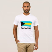 Bahamas Flag T-shirt (Voorkant volledig)
