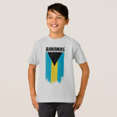 Bahamas Flag T-shirt (Voorkant volledig)