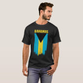 Bahamas Flag T-shirt (Voorkant volledig)