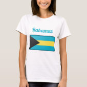 Bahamas Flag T-shirt (Voorkant)