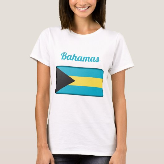 Bahamas Flag T-shirt (Voorkant)