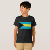 Bahamas Flag T-shirt (Voorkant volledig)
