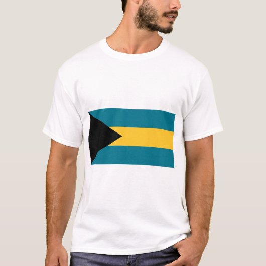 Bahamas Flag T-shirt (Voorkant)