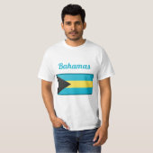 Bahamas Flag T-Shirt (Voorkant volledig)