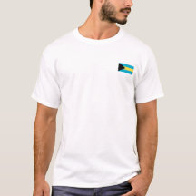 Bahamas Flag T-Shirt, Patriotic T-Shirts