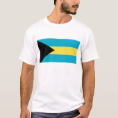 Bahamas Flag T-Shirt, Patriotic T-Shirts (Voorkant)