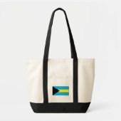 Bahamas Flag Tote Bag (Voorkant)