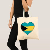 Bahamas Flag Tote Bag (Voorkant (product))
