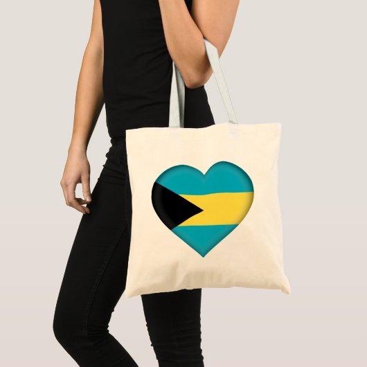 Bahamas Flag Tote Bag (Voorkant (product))