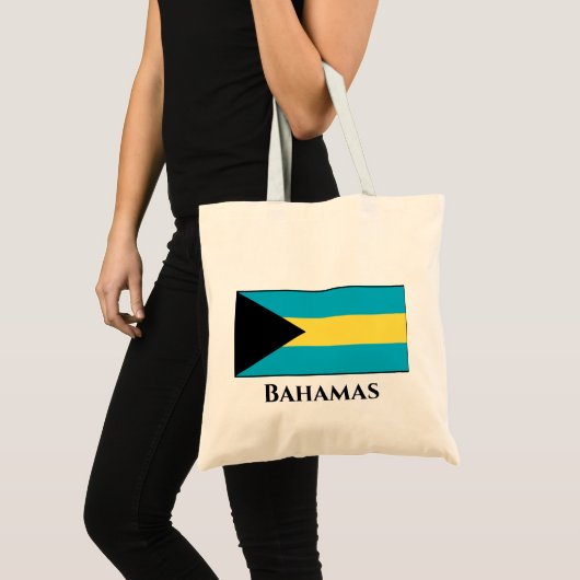 Bahamas Flag Tote Bag (Voorkant (product))