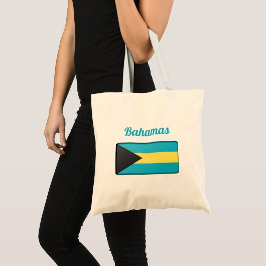 Bahamas Flag Tote Bag (Voorkant (product))