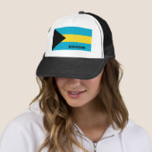 Bahamas Flag Trucker Pet (In situ)