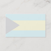 Bahamas Flag Visitekaartje (Achterkant)