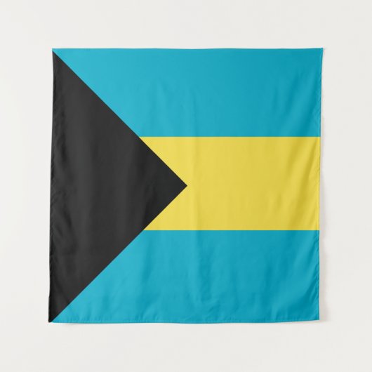Bahamas Flag Wandkleed (Voorkant)