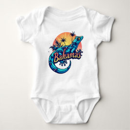 Bahamas Gecko Caribbean Romper