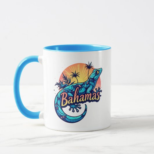 Bahamas Gecko Caribisch Mok (Links)