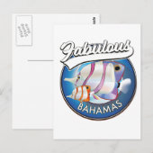 Bahama's geweldige logo briefkaart (Voorkant / Achterkant)