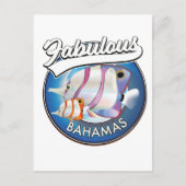 Bahama's geweldige logo briefkaart (Voorkant)